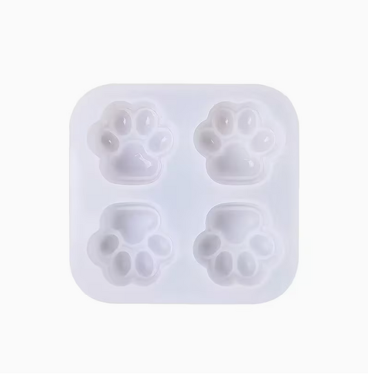 Small paw silicone mold