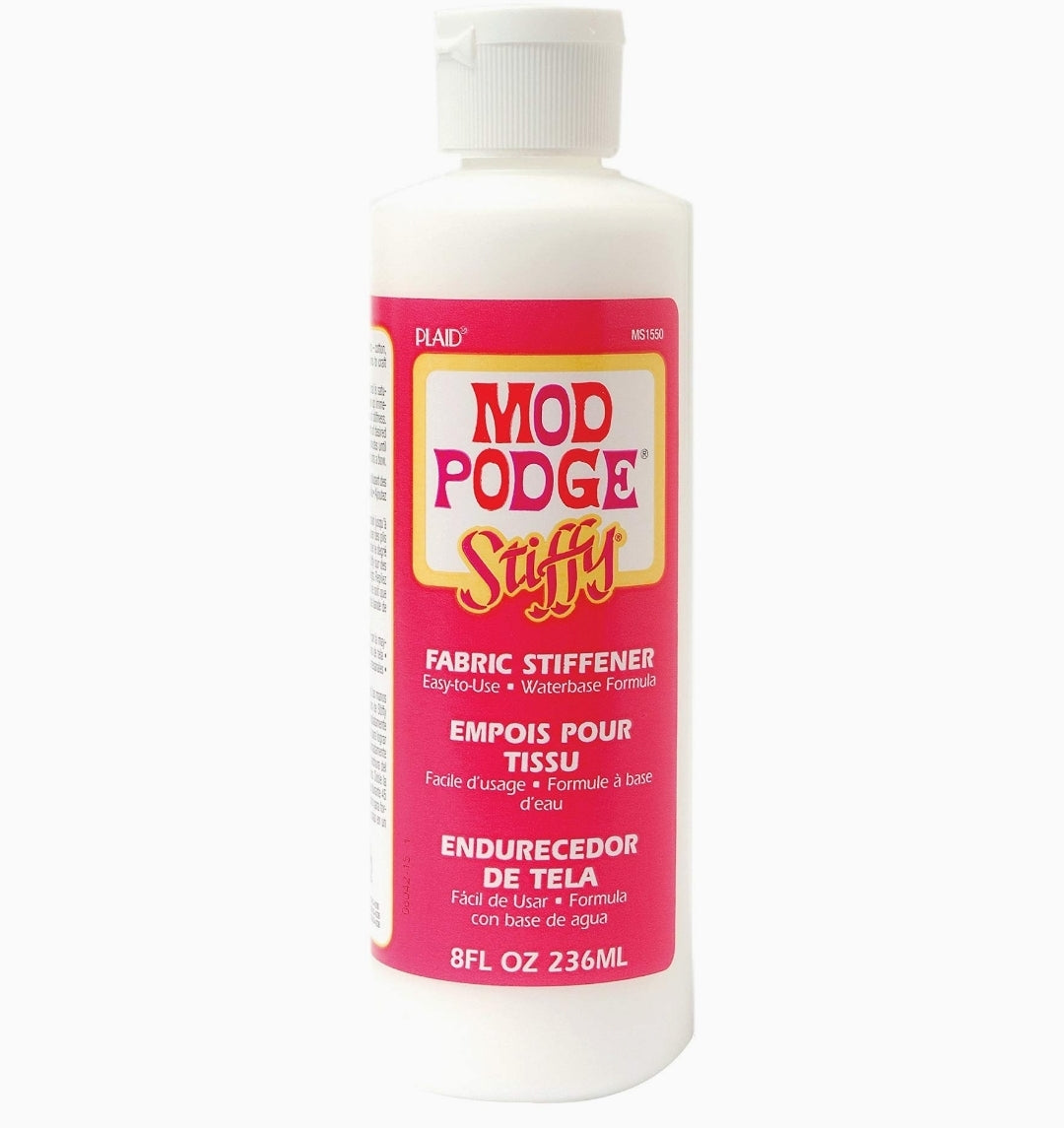 Mod Podge Plaid Stiffy Fabric Stiffener 8oz