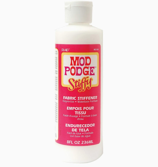 Mod Podge Plaid Stiffy Fabric Stiffener 8oz