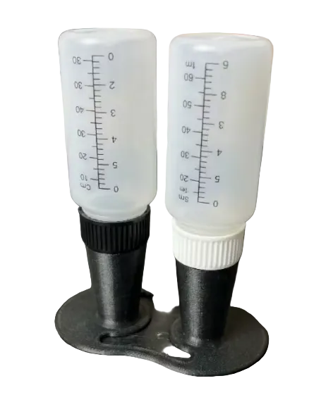 Two Pieces of Inverted Glue Bottle Holders