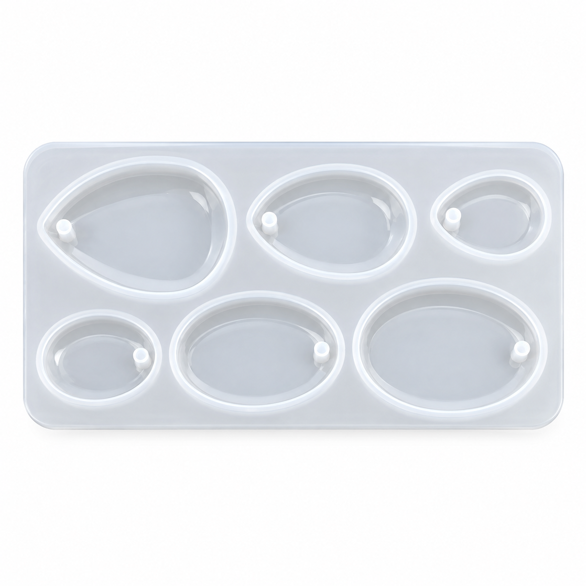 Cut Water Drop Pendant silicone mold