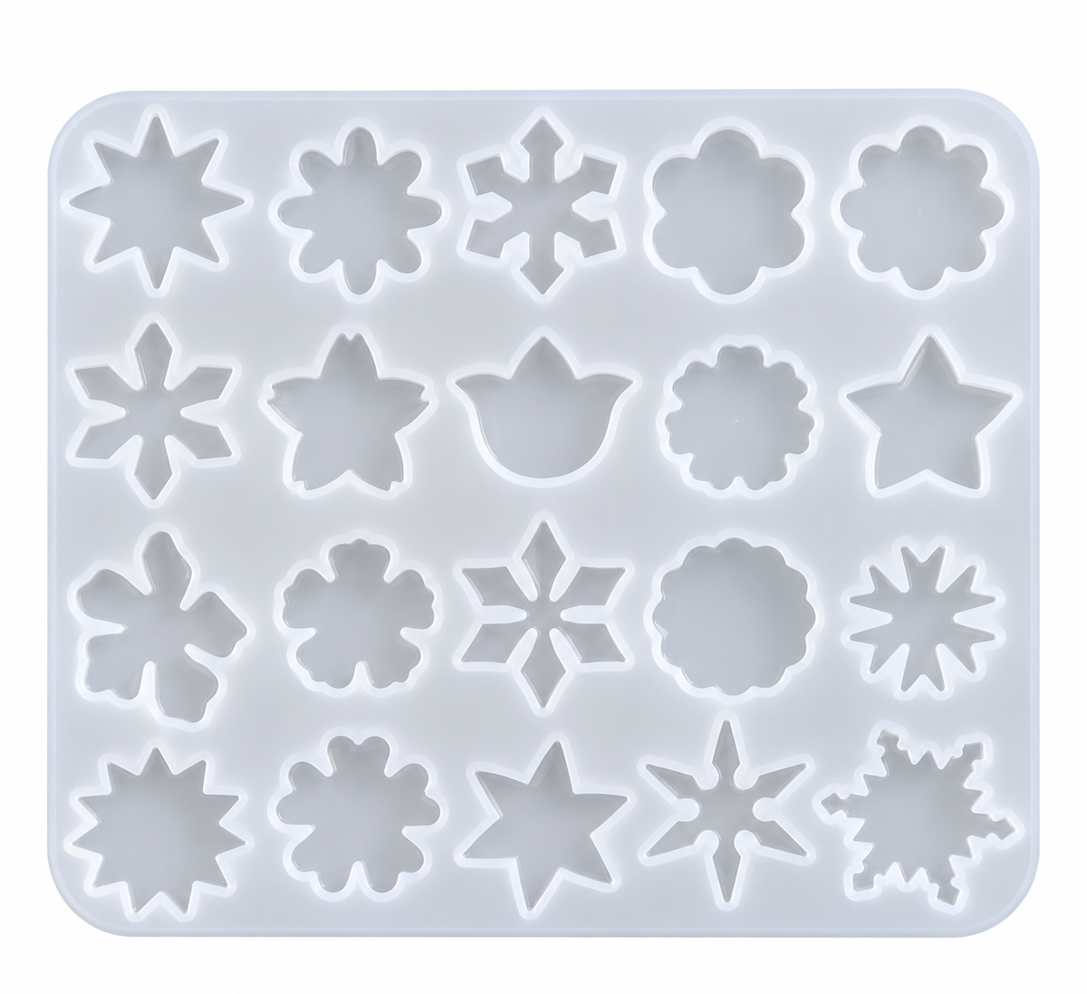 Mini flower silicone mold