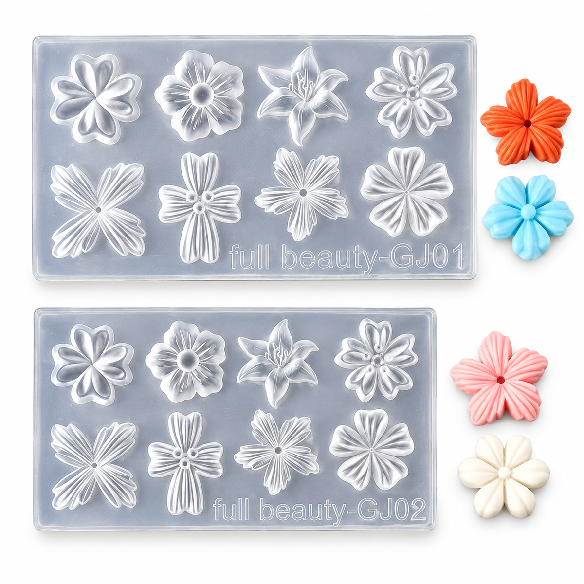 Miniature flower mold