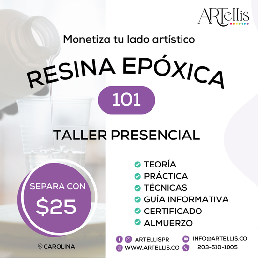 Depósito Taller Resina Epóxica 101