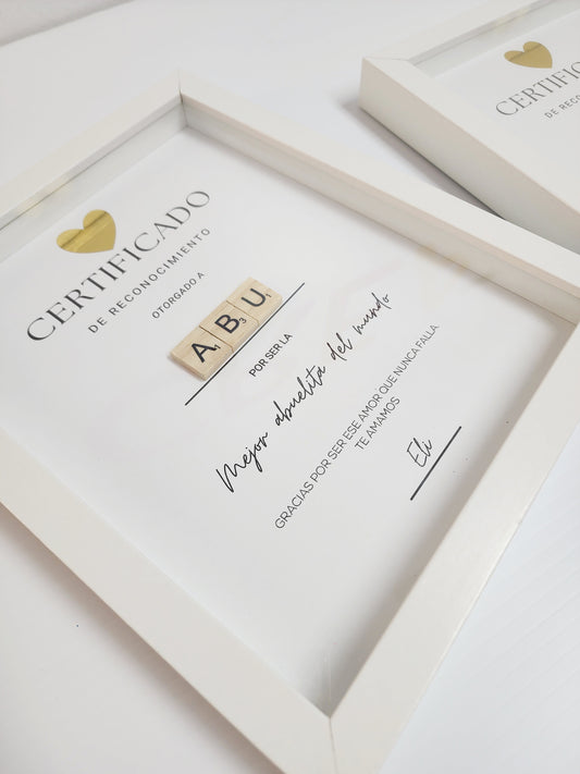 Certificado de Amor