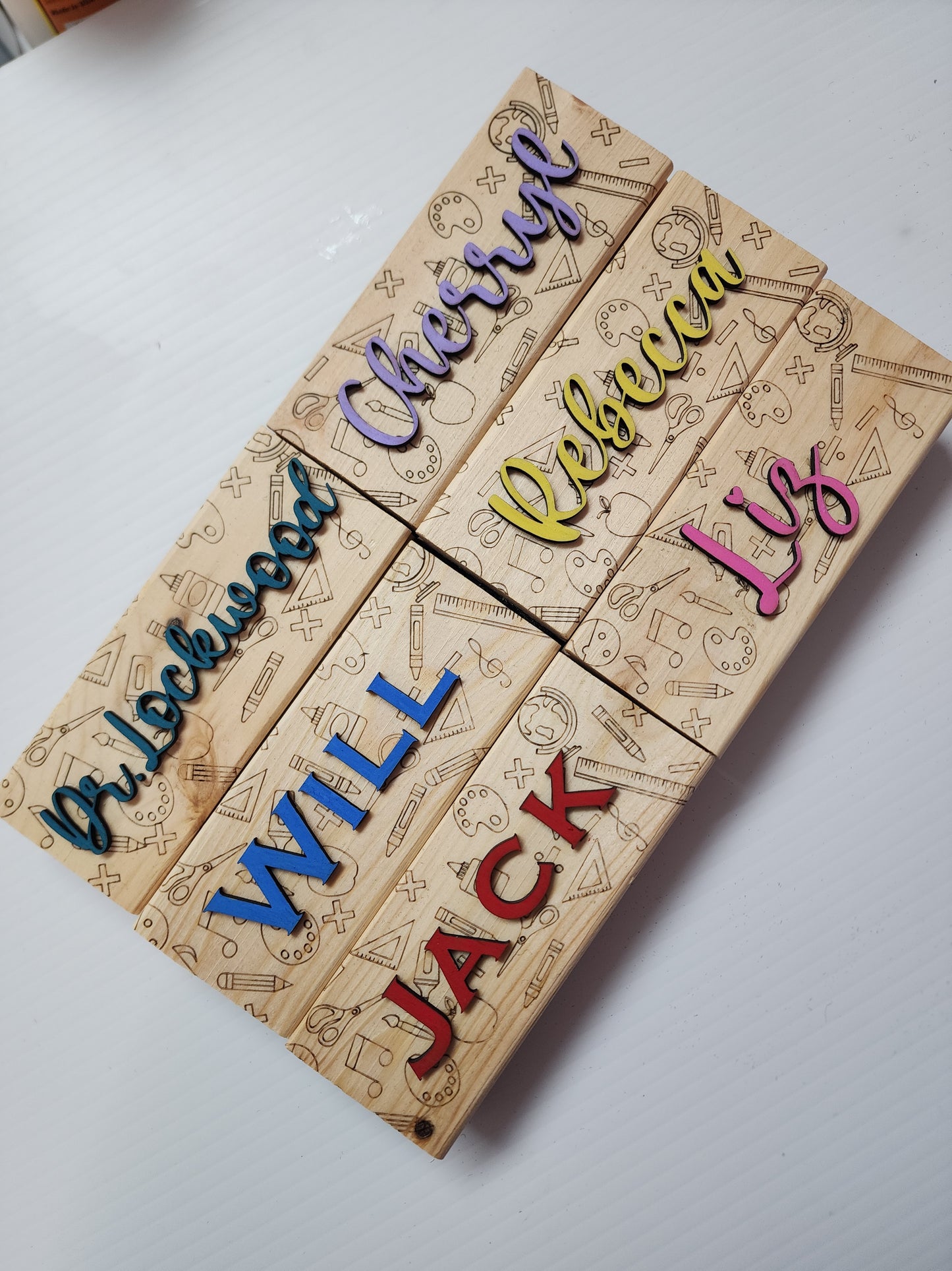 Personalized Board Eraser