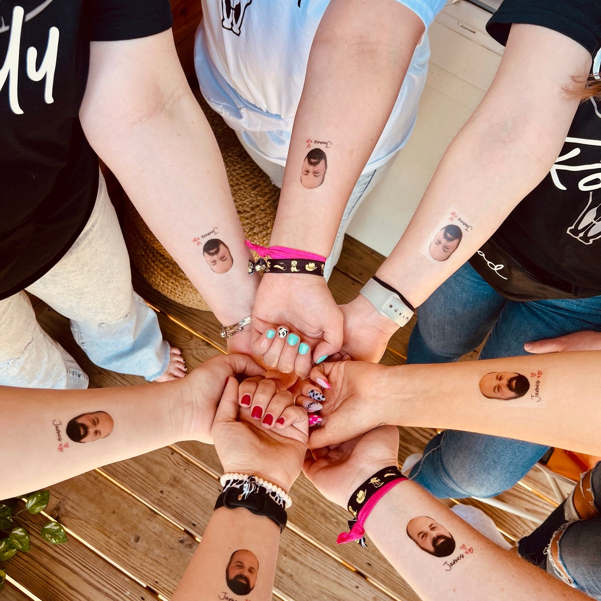 Custom Temporary Tattos