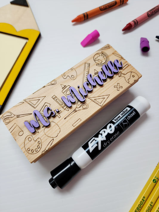 Personalized Board Eraser