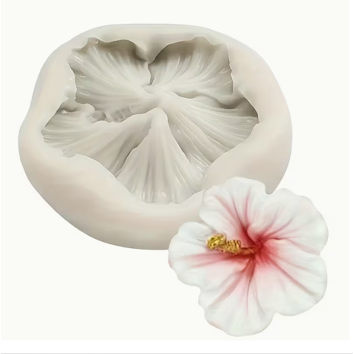 Hibiscus Shaped silicone mold