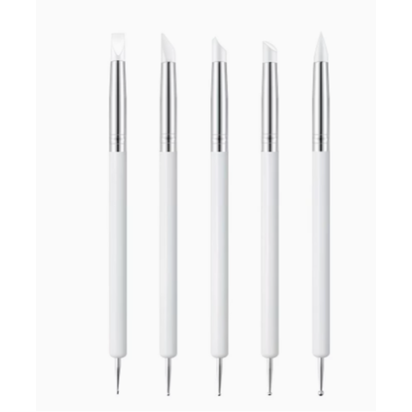 5pcs Dual-Ended silicone brush