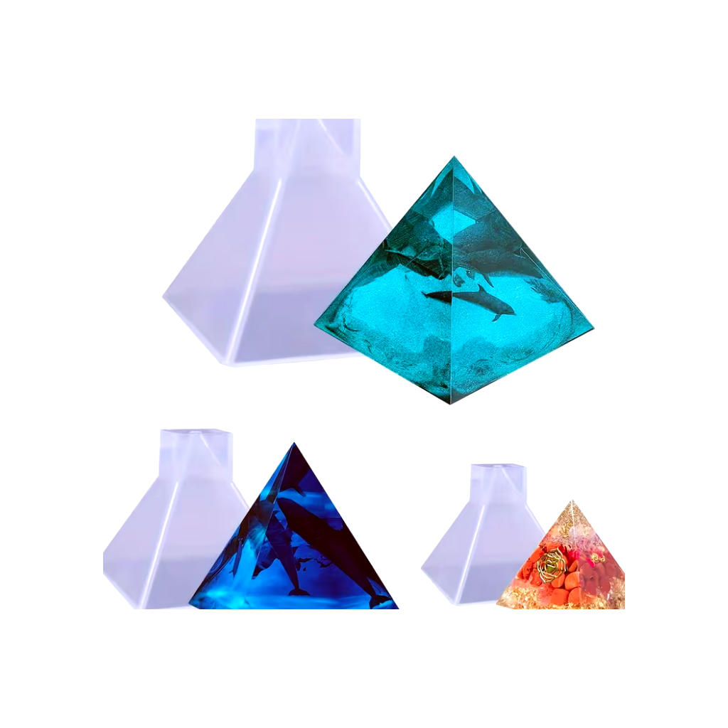Pyramid silicone mold set